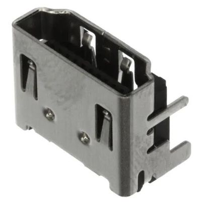 47151-0001 Componentes eletrónicos Conector HDMI 19 Posição ângulo reto através do buraco