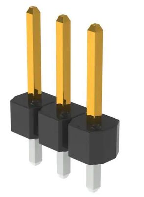 68000-203HLF cabeçalho do conector através do buraco 3 posição 0,100 &quot;2,54mm