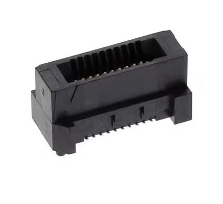 HSEC8-110-01-S-DV-A-PE-K-TR 20 Posição Conector feminino de borda dupla Ouro