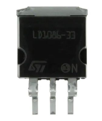 LD1086D2M33TR Regulador de tensão linear IC positivo fixo 1 saída 1.5A D2PAK-3