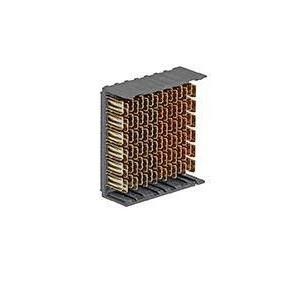 171395-1607 cabeçalho do conector pinos e lâminas do sexo masculino através do buraco Impel preto TM
