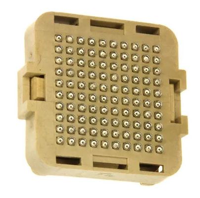 84512-102LF 100 posicionador de conectores, pinos masculinos, superfície montada em ouro