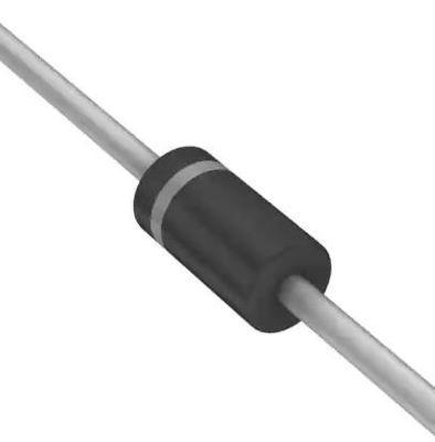 1N4732ATR Diodo Zener Componentes Eletrônicos 4.7 V 1 W ± 5% Através do Ouro DO-41