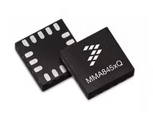 MMA8452QT Acelerômetro Eixo X, Y, Z ±2g, 4g, 8g 0,78Hz ~ 400Hz 16-QFN (3x3)