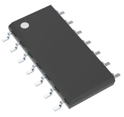 SN74HC125DR Buffer, não inversor de 4 elementos 1 bit por elemento de saída de 3 estados