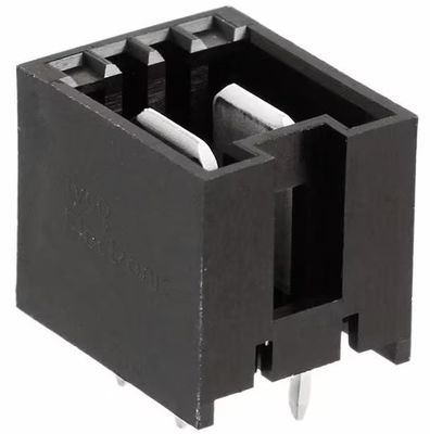 521383-2 cabeçalho do conector através do buraco 2 posição 0,197 &quot; (5,00 mm)