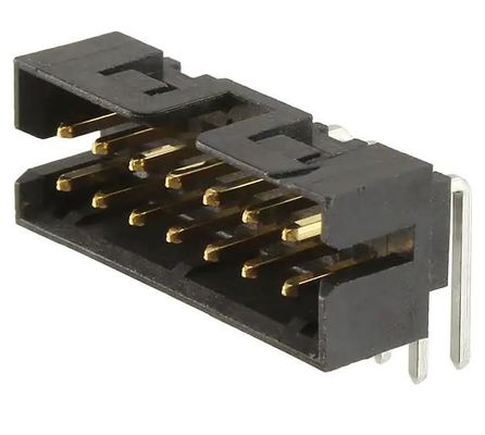 87833-1420 cabeçalho do conector através do buraco ângulo direito 14 posição 0,079 &quot; (2,00 mm)
