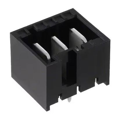 521383-3 cabeçalho do conector através do buraco 3 posição 0,197 &quot; (5,00 mm)
