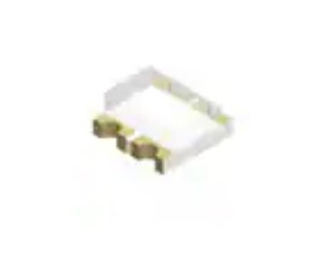 598-8460-207CF Amarelo 640nm Vermelho 590nm Amarelo Indicação LED 2.2V Vermelho, 2V Amarelo