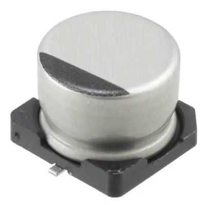 UCL1E331MNL1GS 330 μF 25 V Capacitores eletrolíticos de alumínio radial, podem - SMD