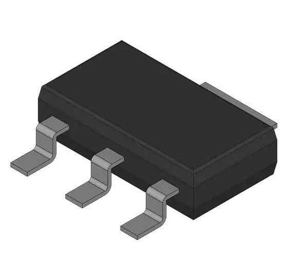 BCP52-16 Transistor bipolar PNP 60 V 1 A 50MHz 1,4 W Monte de superfície SOT-223