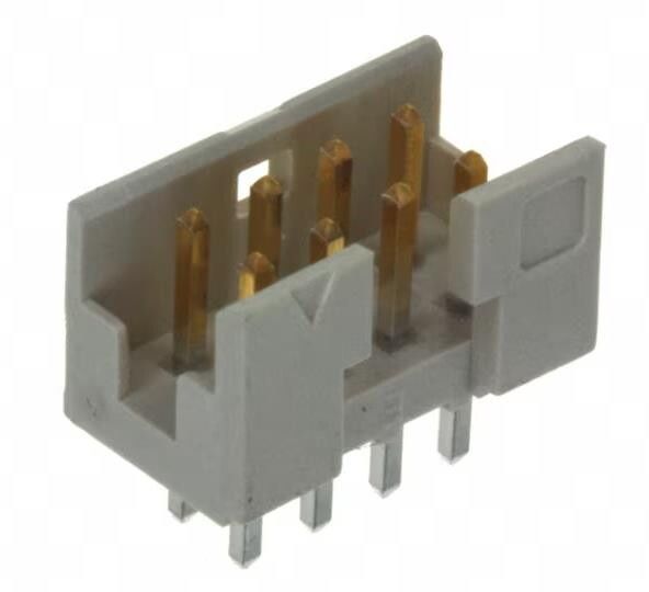 98414-G06-08ULF cabeçalho do conector através do buraco 8 posição 0.079 &quot; (2.00mm)