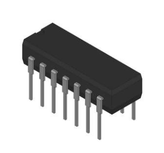 CD54HCT08F3A Canal IC HCT Tipos 2V a 6V Operação Condutor de autocarro Saídas 15 LSTTL