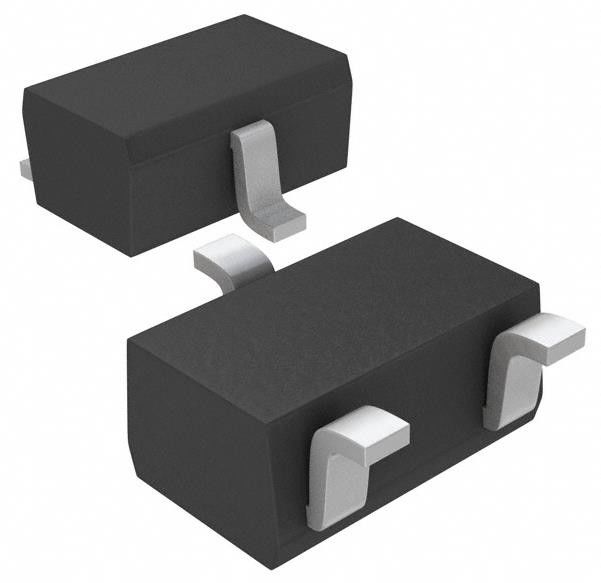 DTC124EUAT106 Transistor bipolar pré-biasado (BJT) NPN 50 V 30 mA 250 MHz 200 mW